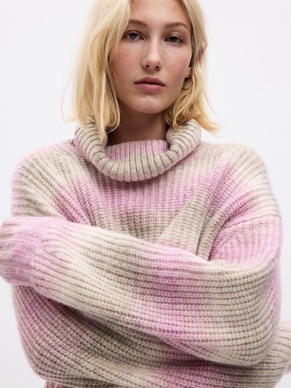 Gap Shaker-Stitch Turtleneck Sweater